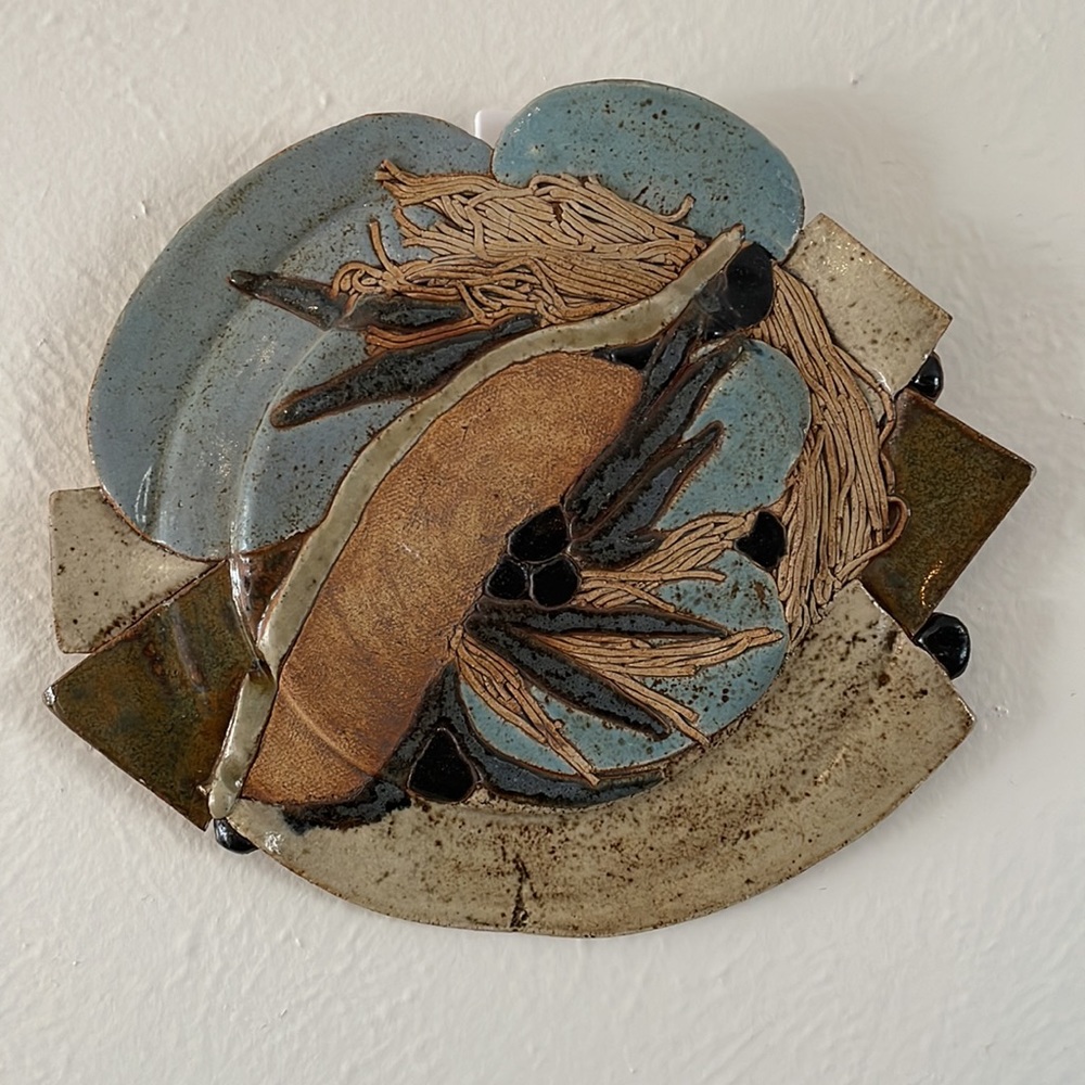 Abstract Ceramic Wall Sculpture - Picture 6 of 6